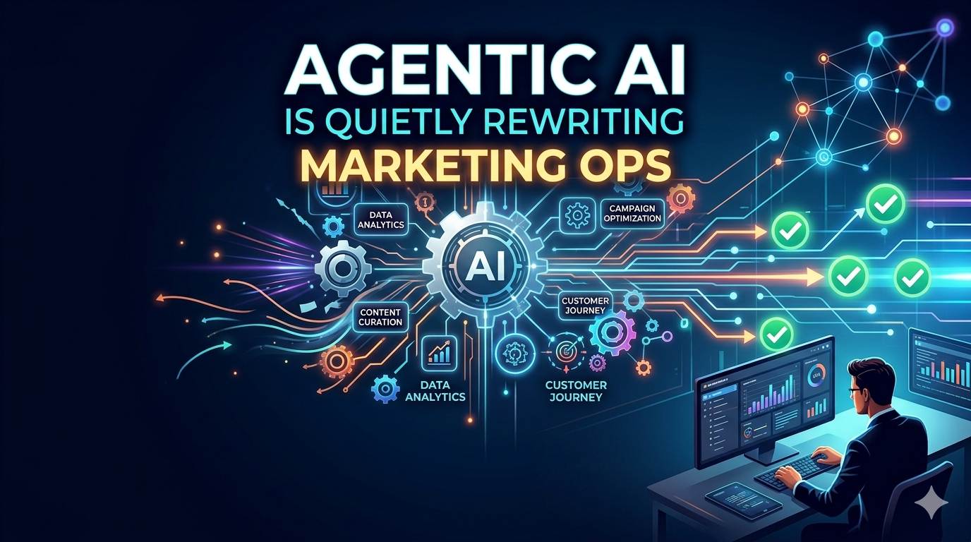 Agentic AI is quietly rewriting marketing ops